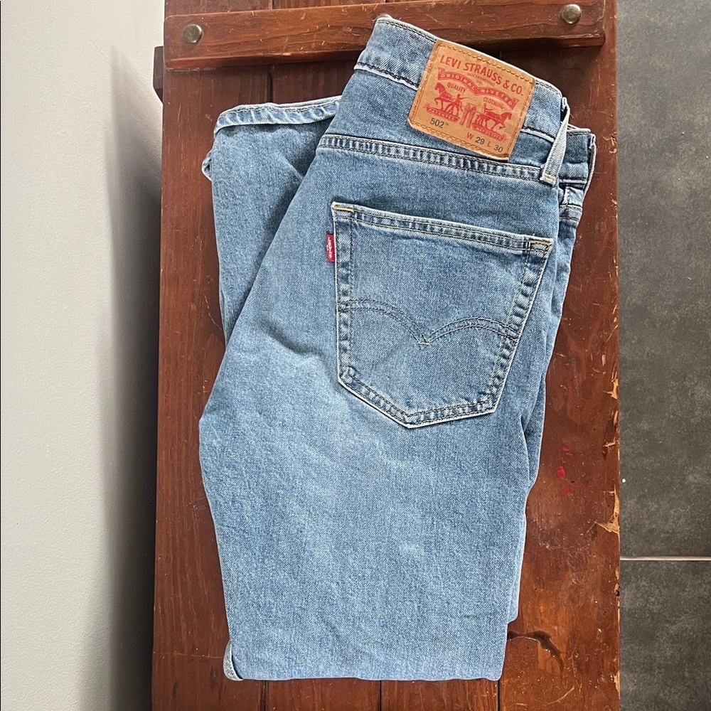 Levi's Light Blue Straight Womens Jeans